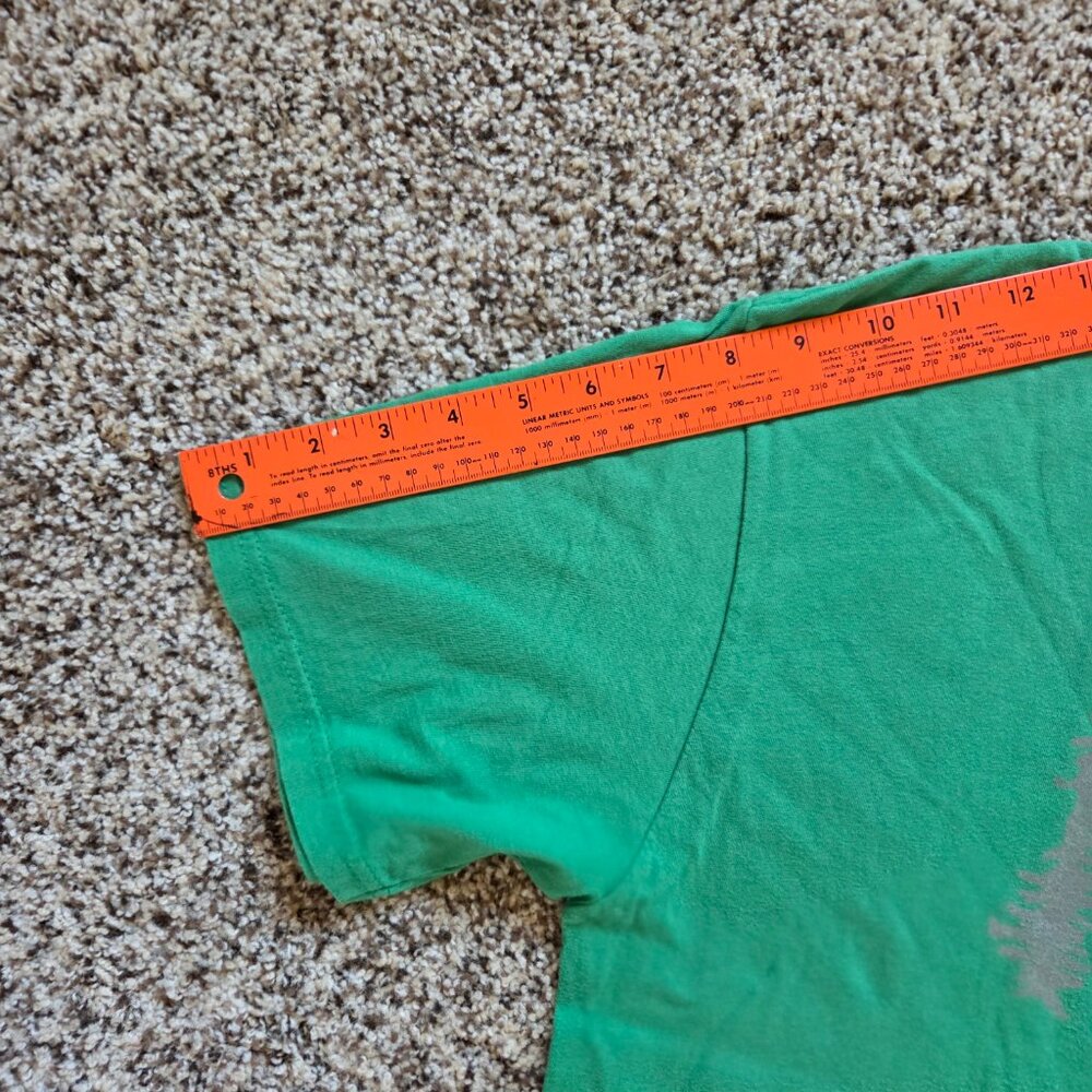 Marmot 100% Organic Cotton Graphic T-Shirt Men's Lg Green Mountain 1974 Logo - Picture 6 of 7